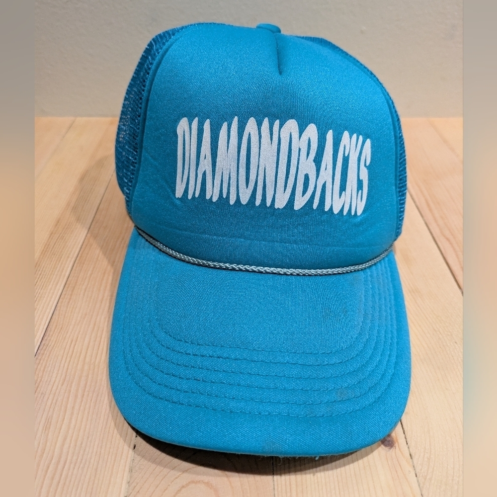 Diamondbacks Blue Trucker Hat Youth San Sun